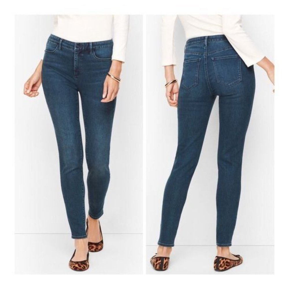 Talbots Flawless High Waisted Jegging Ankle Sz 10